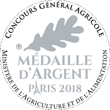 médaille d'argent coucours Général Agricole de Paris 2018